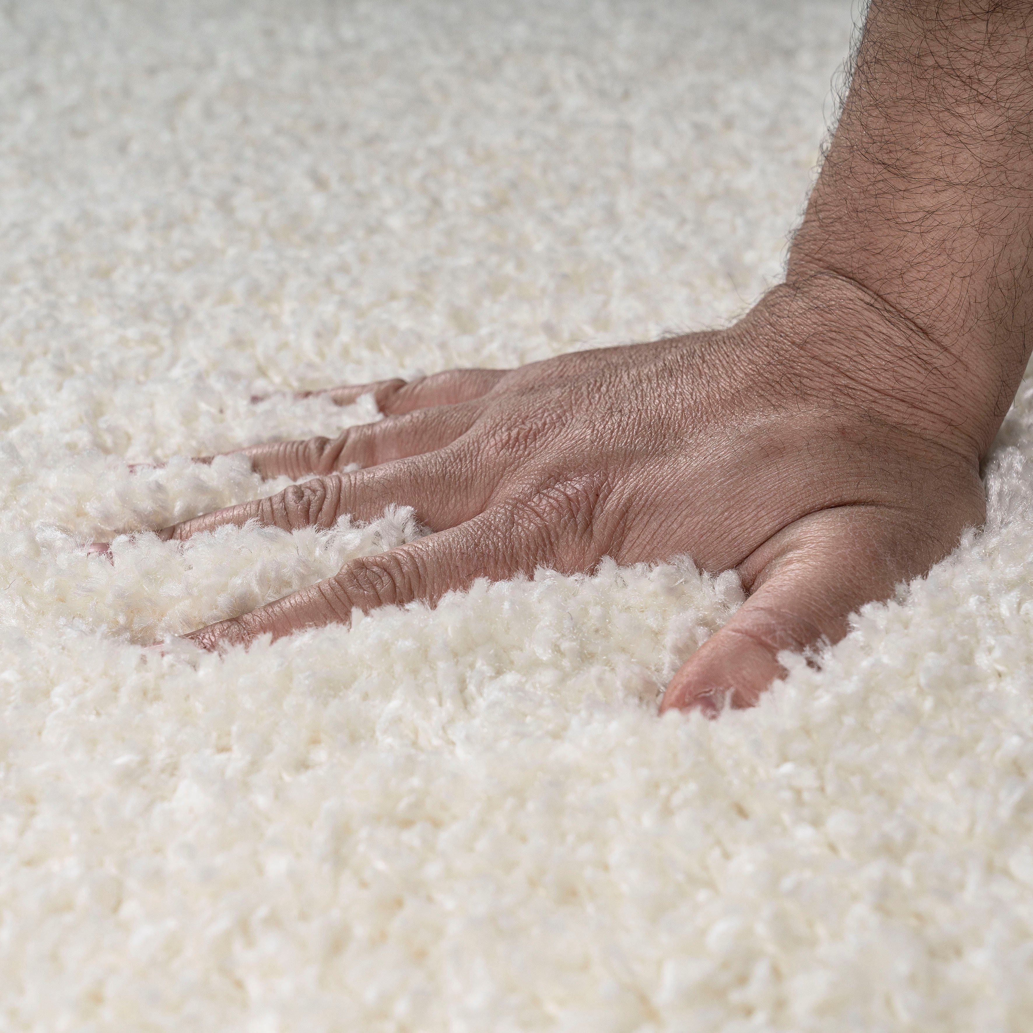 Hochflor-Teppich Shaggy Soft, Bruno Banani, rechteckig, Höhe: 30 mm, gewebt, Uni Farben, besonders weich und kuschelig