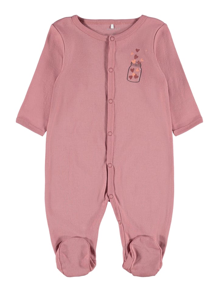 name it Mädchen Schlafanzug im 3er-Pack mit Knöpfen in Rosa günstig kaufen 92