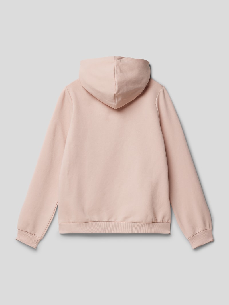 Hoodie mit Motiv-Stitching Modell 'NOOMI' in altrosa