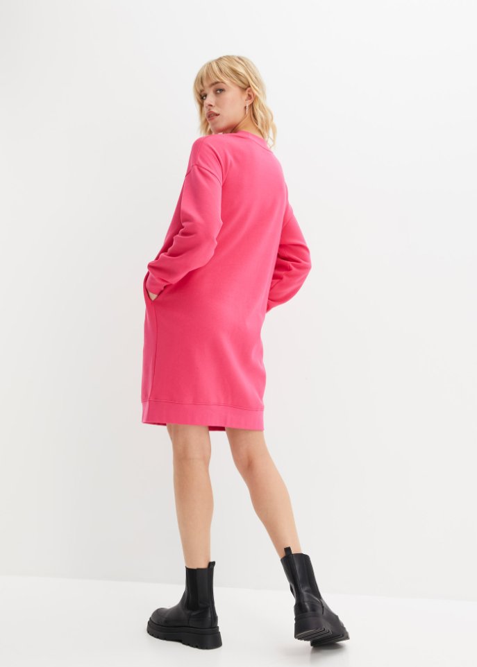 Sweatkleid mit Taschen