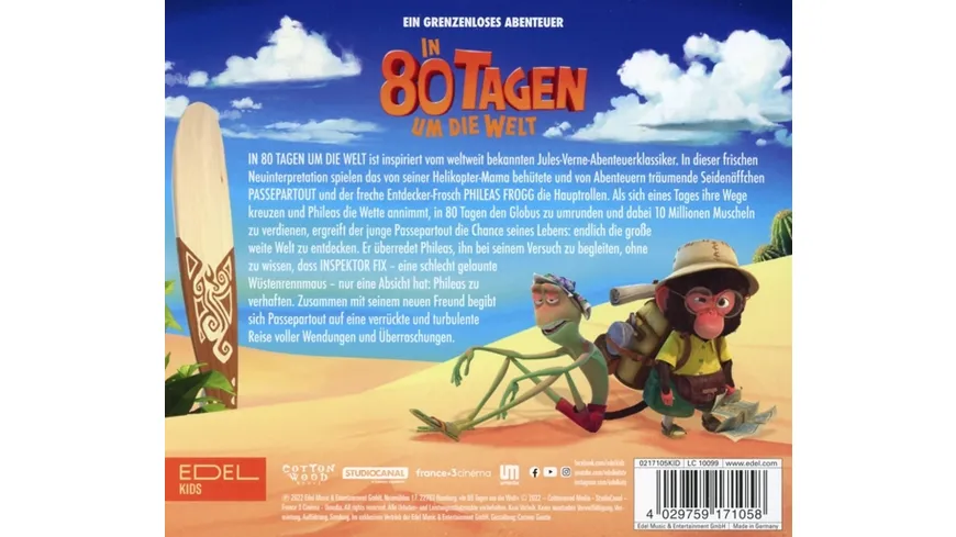 Hörspiel zum Kinofilm In 80 Tagen um die Welt