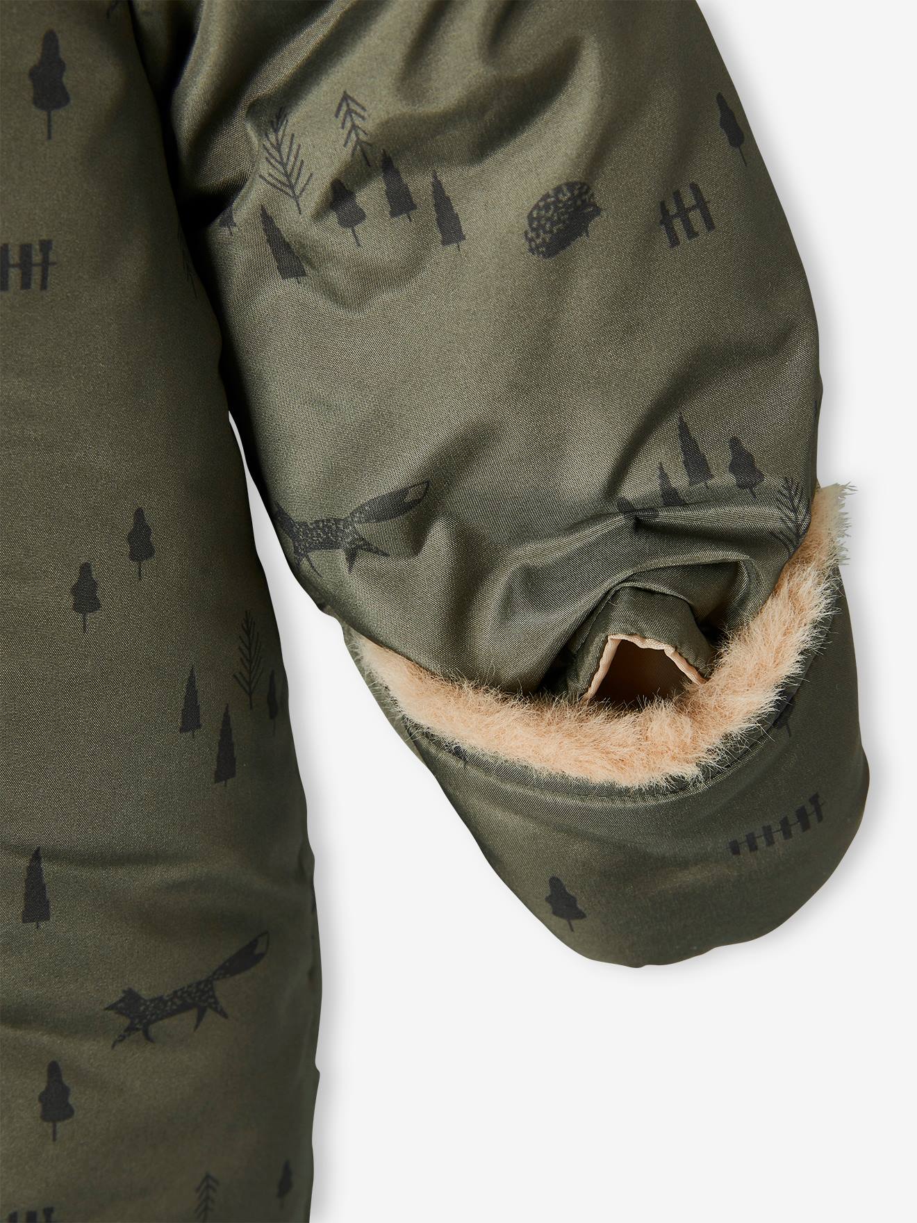 Combipilote bébé double ouverture totale kaki
