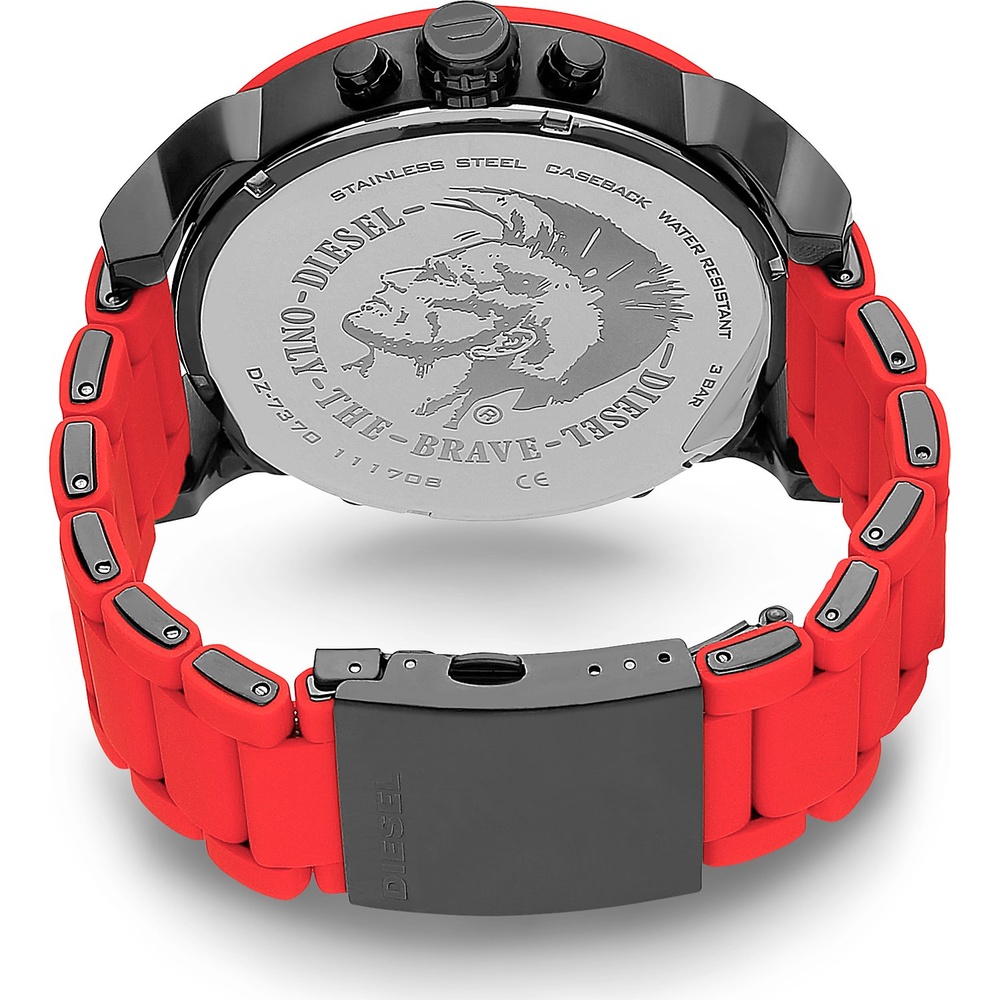 Diesel Montre pour hommes Acier inoxydable Montre