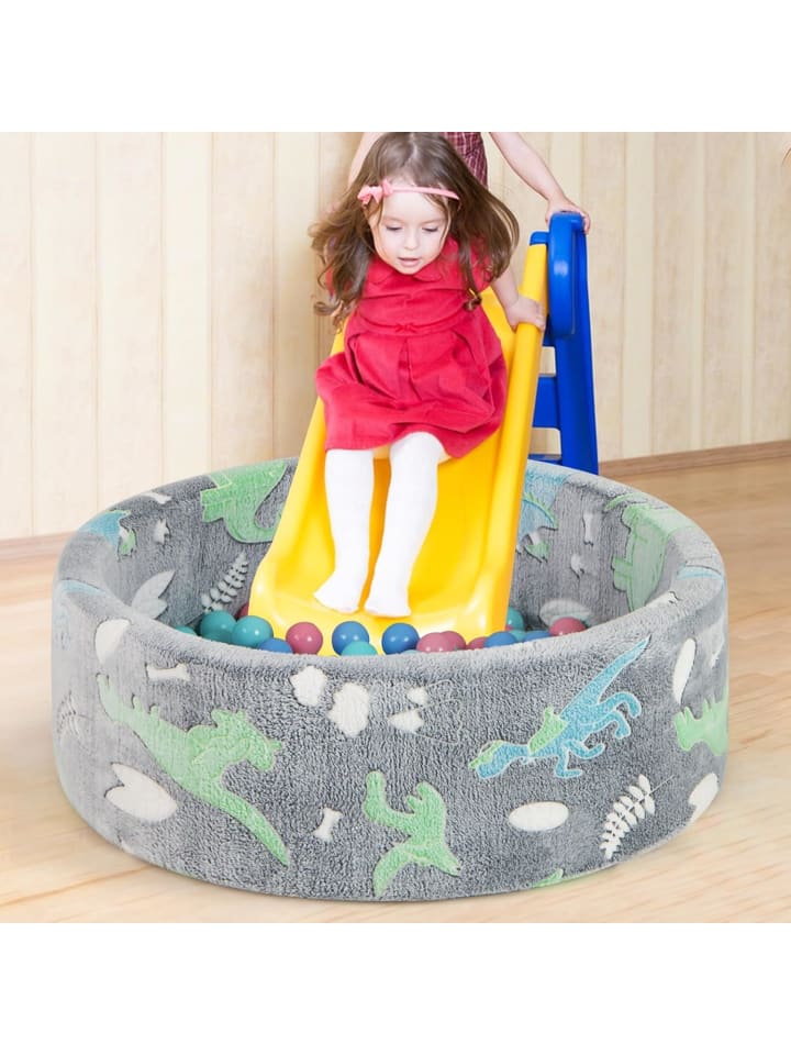 COSTWAY Bällebad für Baby mit 200 Bällen in Grau günstig kaufen onesize