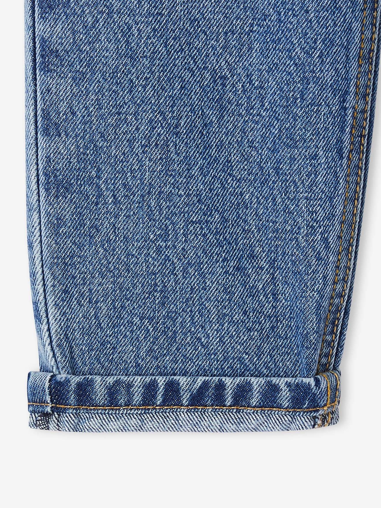 Jean loose boyfriend fille. stone
