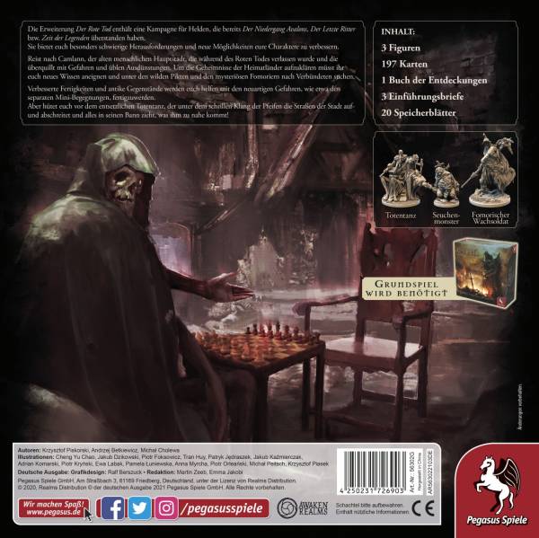 Tainted Grail: Der rote Tod (Erw.)