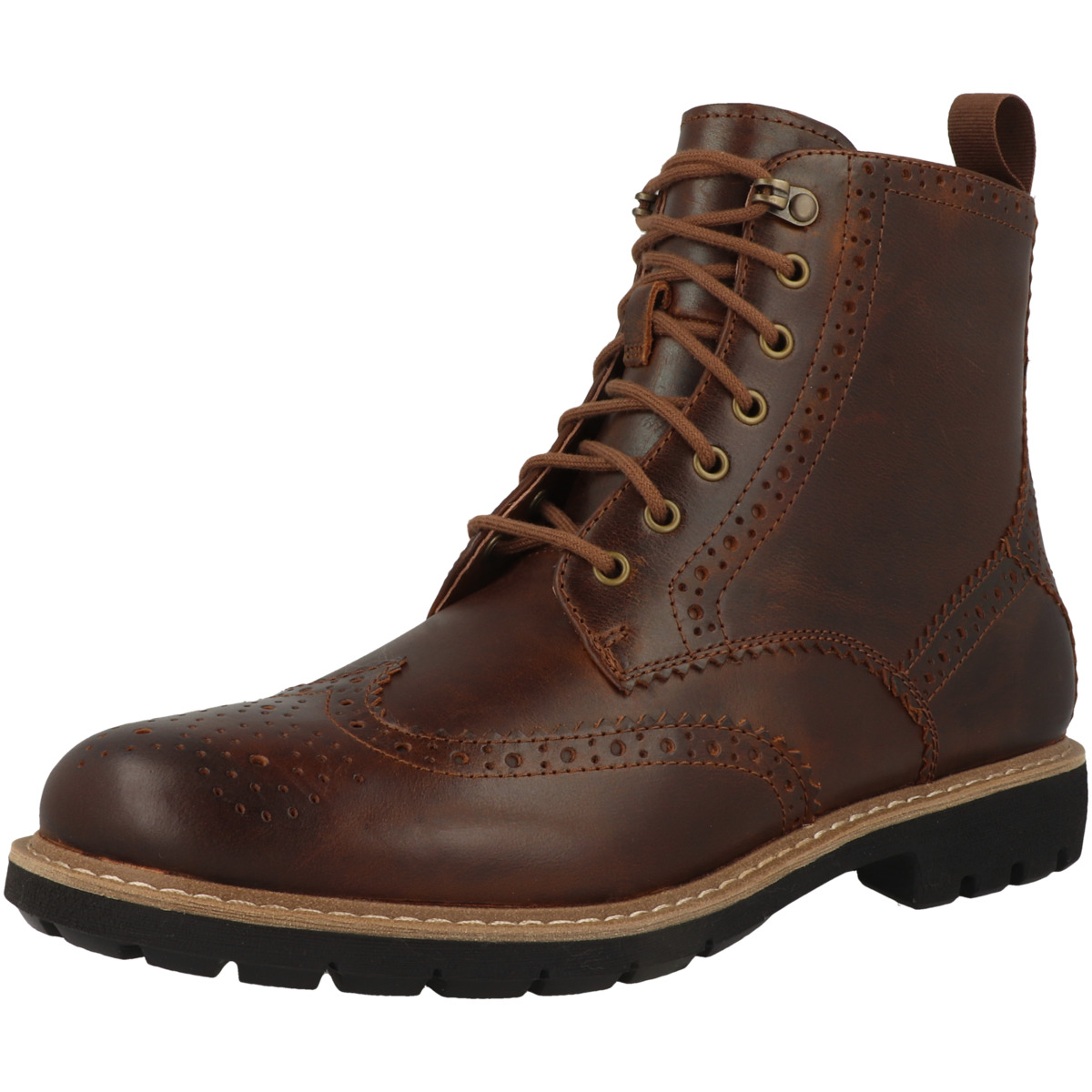 Clarks Batcombe Lord Schnürboots dunkelbraun