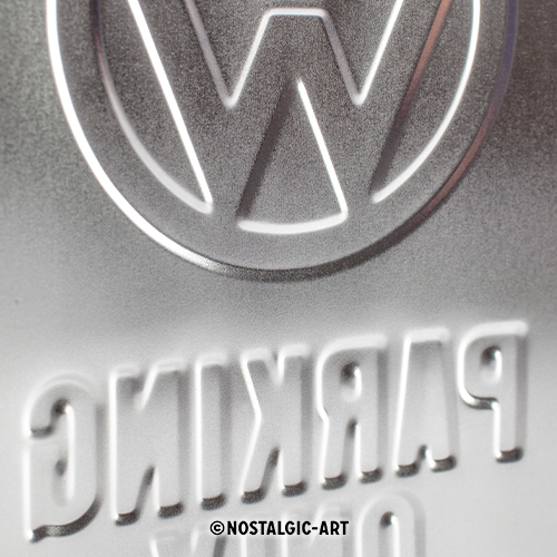 Nostalgic Art Retro Blechschild 15x20cm, Motiv "VW Parking Only", 1 Stück - ATU