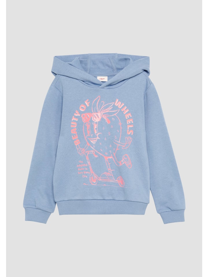 s.Oliver Sweatshirt langarm in Blau günstig kaufen
