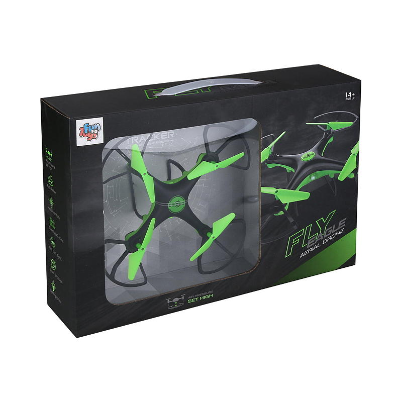 FunToys Fly eagle RC drone 2,4 g oppladbr batteripakke