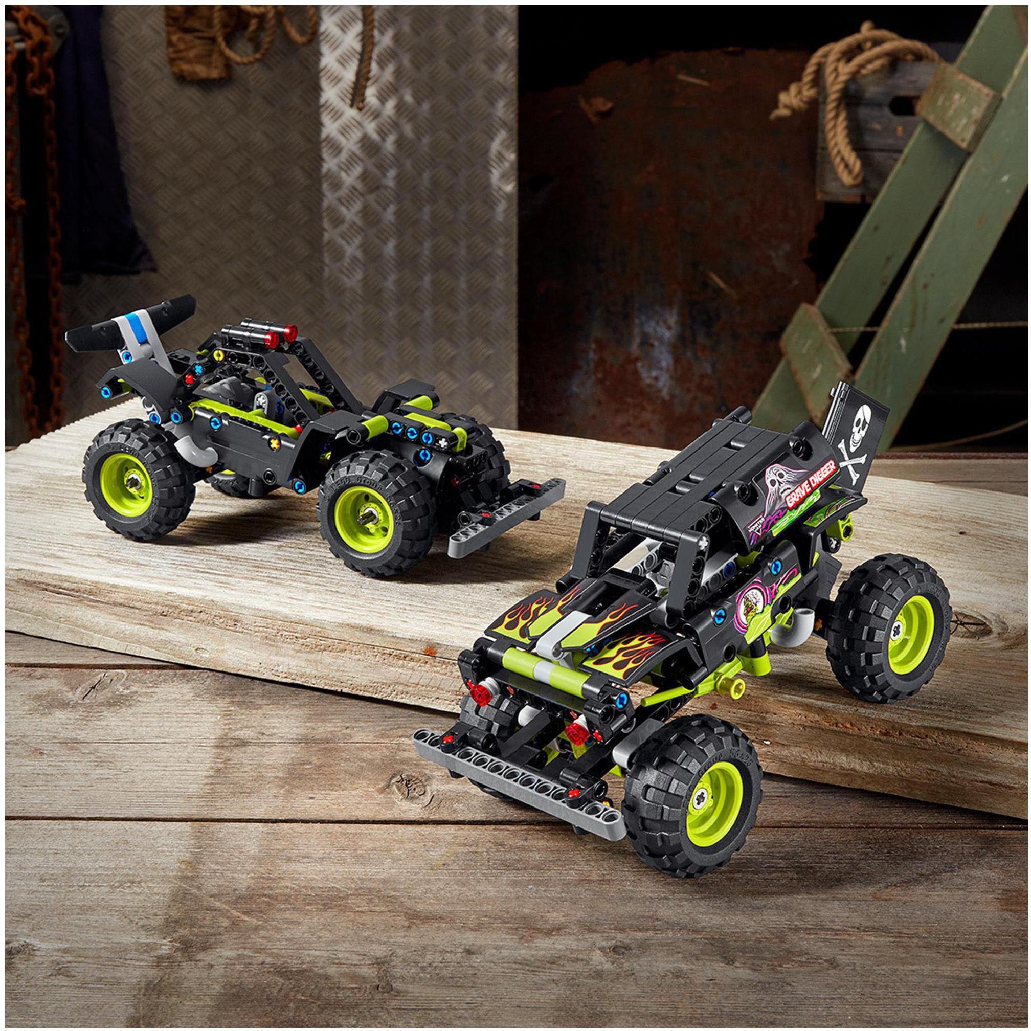 LEGO® Konstruktionsspielsteine Monster Jam® Grave Digger® (42118), LEGO® Technic, (212 St), Made in Europe