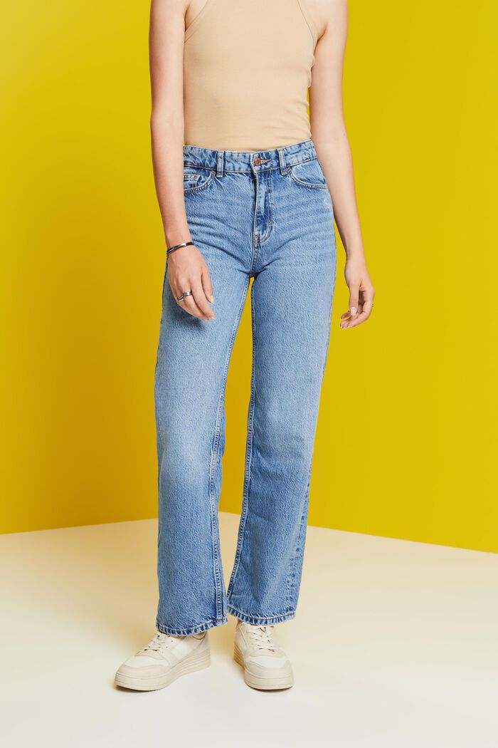 Jeans im 80er-Jahre Look mit gerader Passform