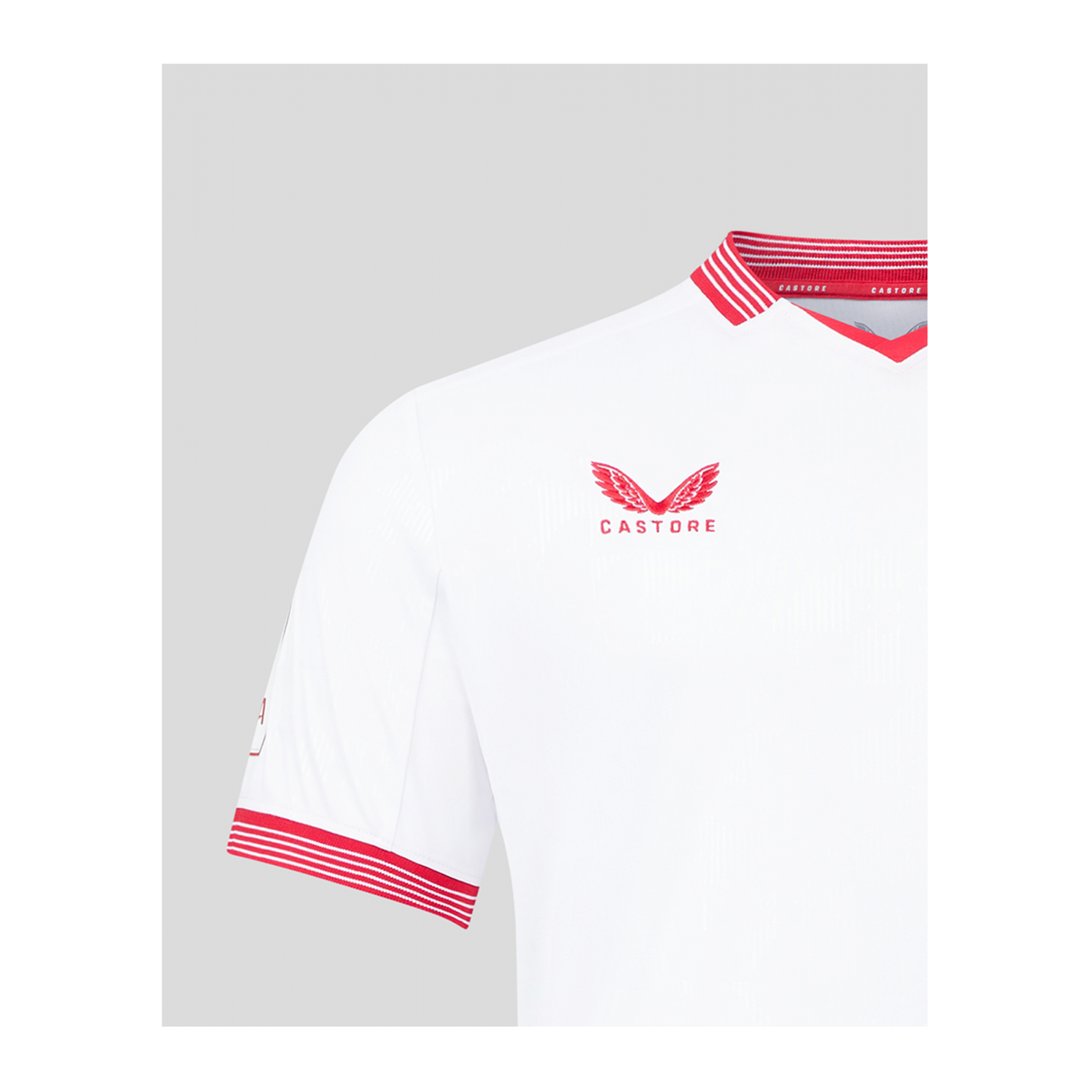 Castore FC Sevilla Trikot Home 2023/2024 Damen Weiss Rot F029