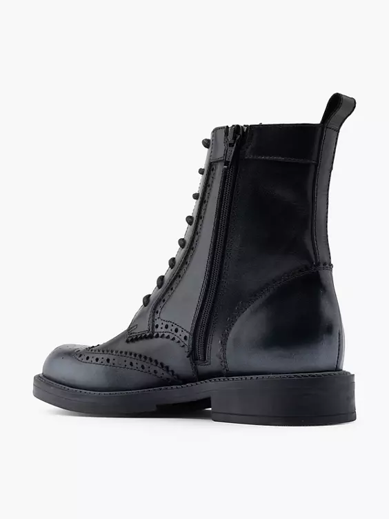 5th Avenue Leder Schnürstiefelette