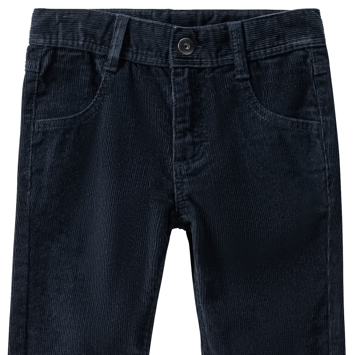 Jungen Cordhose mit verstellbarem Bund dunkelblau