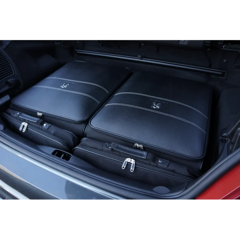 Roadsterbag 4-tlg. Kofferset mit 2 Rollen Peugeot 207 CC
