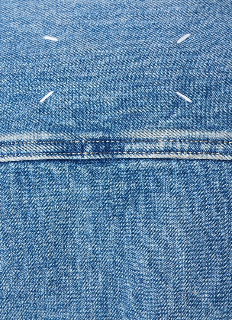 Maison Margiela teksas jakna s džepovima na prsima