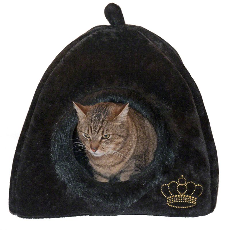Katzenhöhle Royal Pet Black zu TOP-Preisen