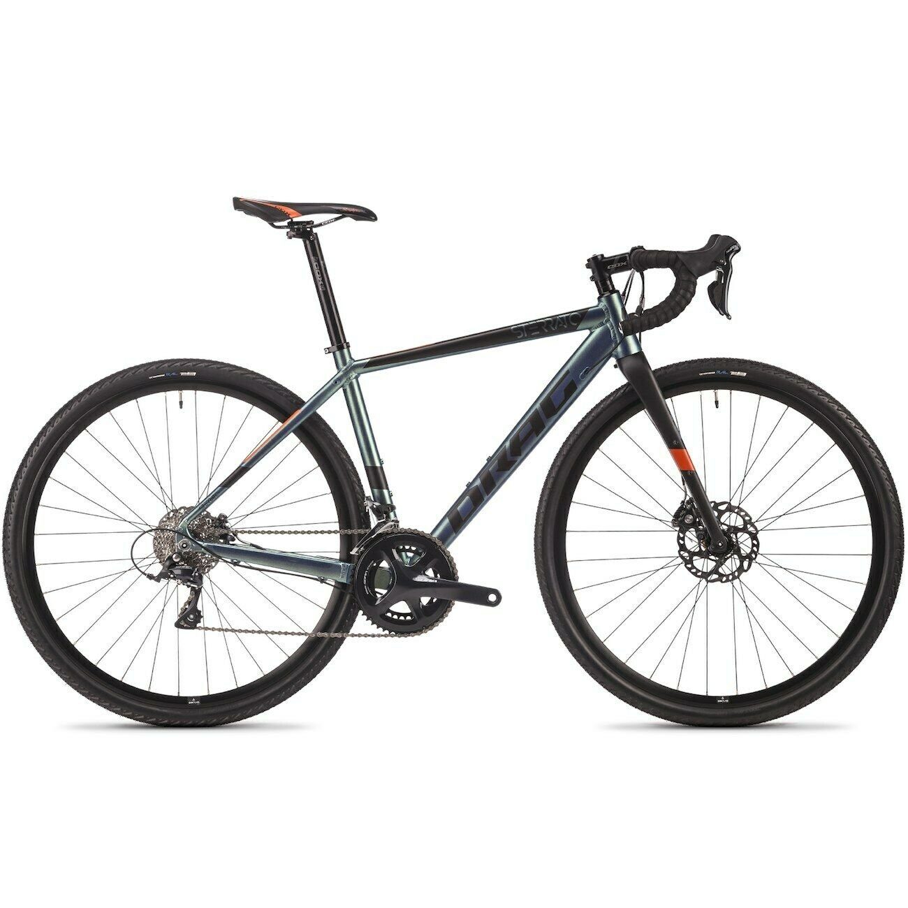 Airtracks Gravelbike Herren Gravel Bike Sterrato 5.0 Shimano Sora R3000 High-End Gravelbike, 18 Gang - Rahmenhöhen 52cm und 55cm - Modell 2023