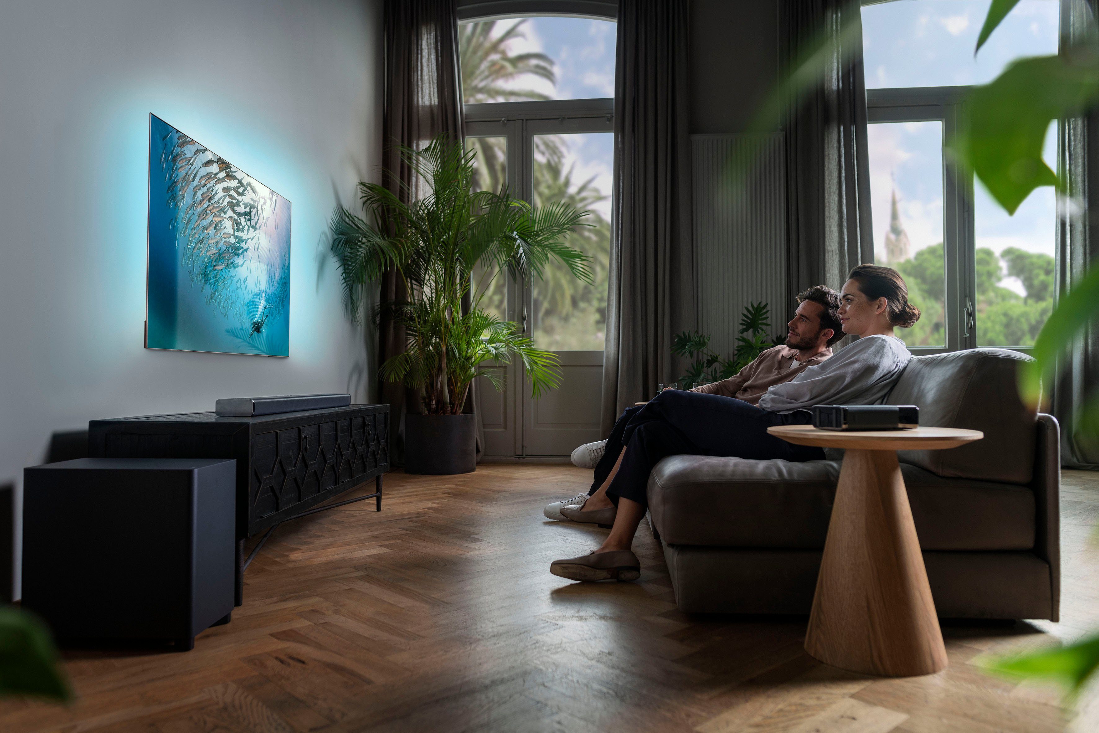 Philips Fidelio B97 7.1.2 Soundbar (Bluetooth, WLAN, 450 W)