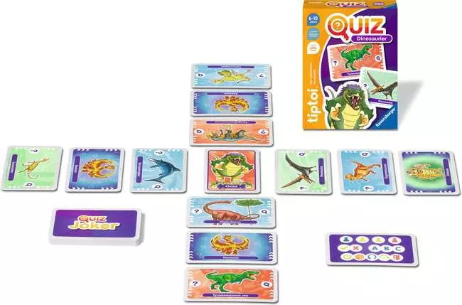 tiptoi® Quiz Dinosaurier - Lernspiel ab 6 Jahren