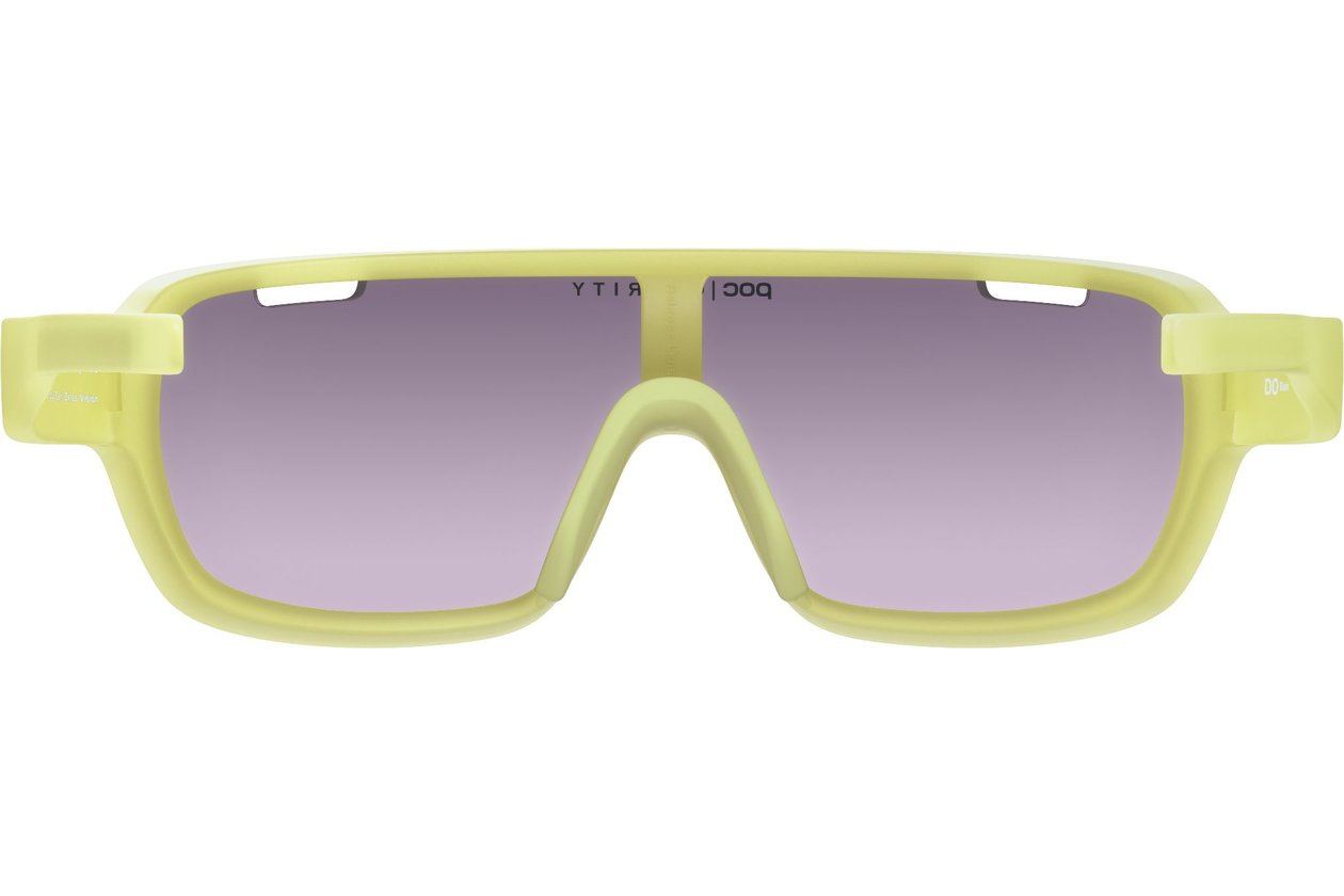 POC Do Blade Lemon Calcite Translucent / Violet Silver Mirror Le