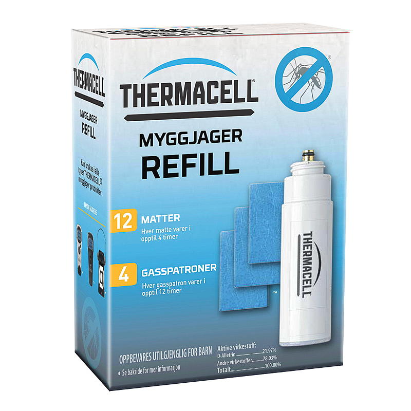 Thermacell Myggjager refill 4-pk, Thermacell