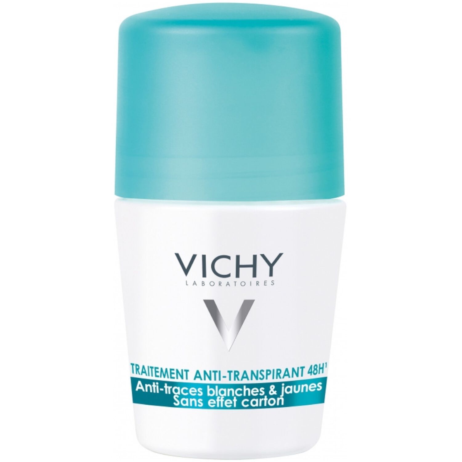 Vichy Déodorant 48h Roll-On Anti-Transpirant & Anti-Traces 50 ml