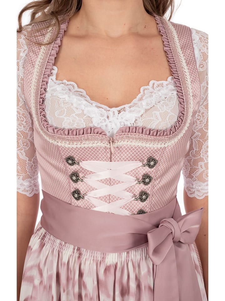 KRÜGER Midi Dirndl 416367 in rose günstig kaufen
