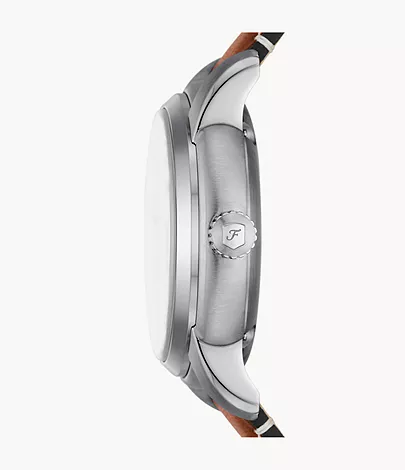 Fossil Uhr Fossil Heritage Automatikwerk Leder braun