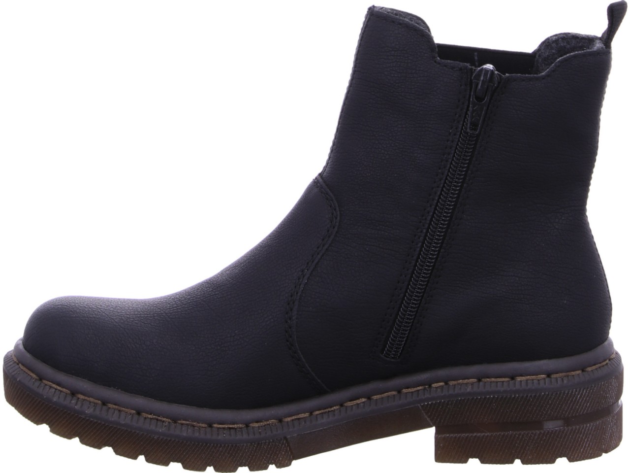RIEKER Stiefeletten schwarz