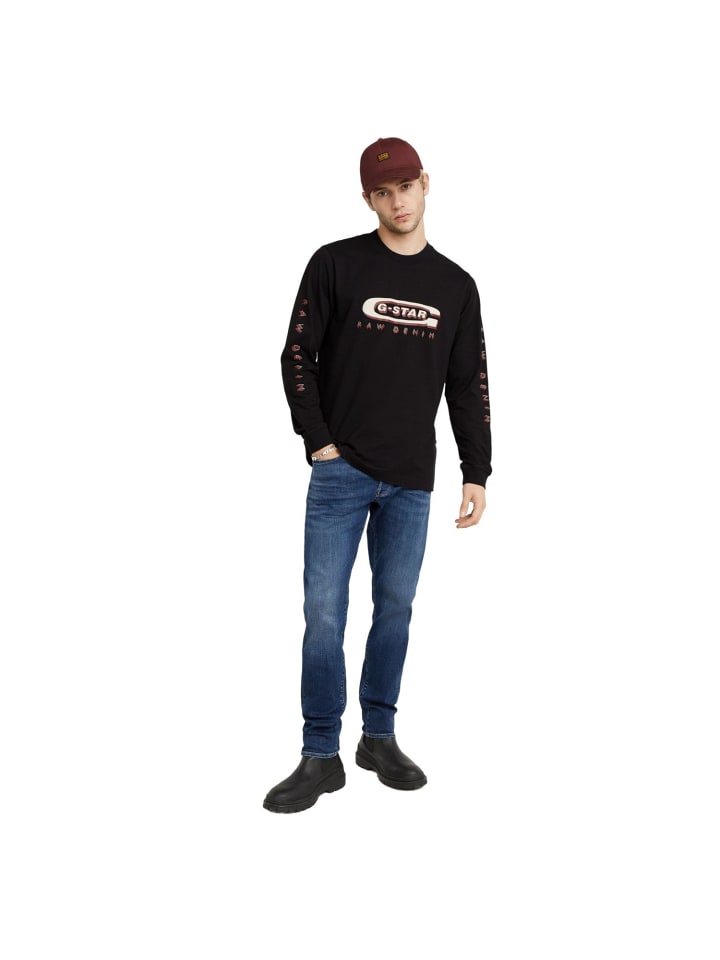 G-Star Jeans 3301 SLIM slim in Blau günstig kaufen