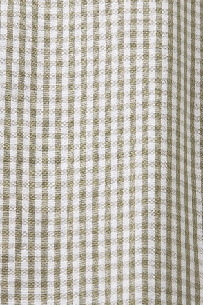 Button-Down-Hemd mit Vichy-Muster, 100% Baumwolle