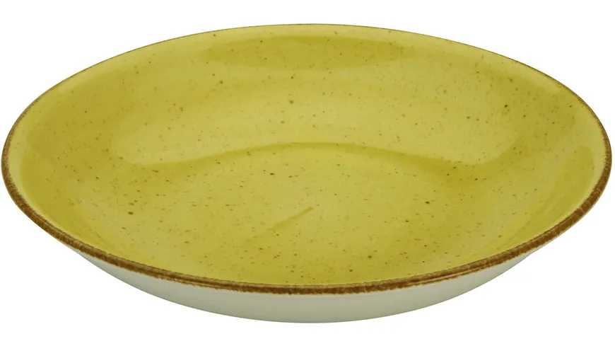 CreaTable Teller tief Vintage Nature Ø23cm Curry