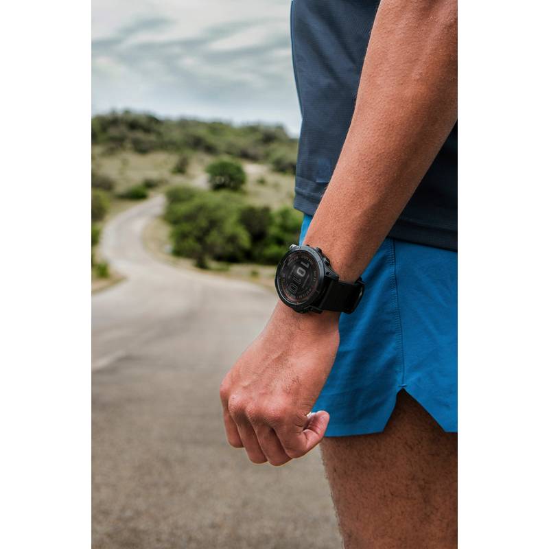 Garmin fenix 7 Sapphire Solar Titan Sportuhr