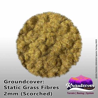 Krautcover Scenics - Static Grass Scorched 2mm (140ml)