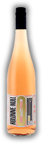 Kolonne Null, Rosé, Alkoholfrei, 2022, Deutschland  Kolonne Null, Rosé, Alkoholfrei, 2022, Deutschland   Jahrgang 2022 - 0,75	 Liter