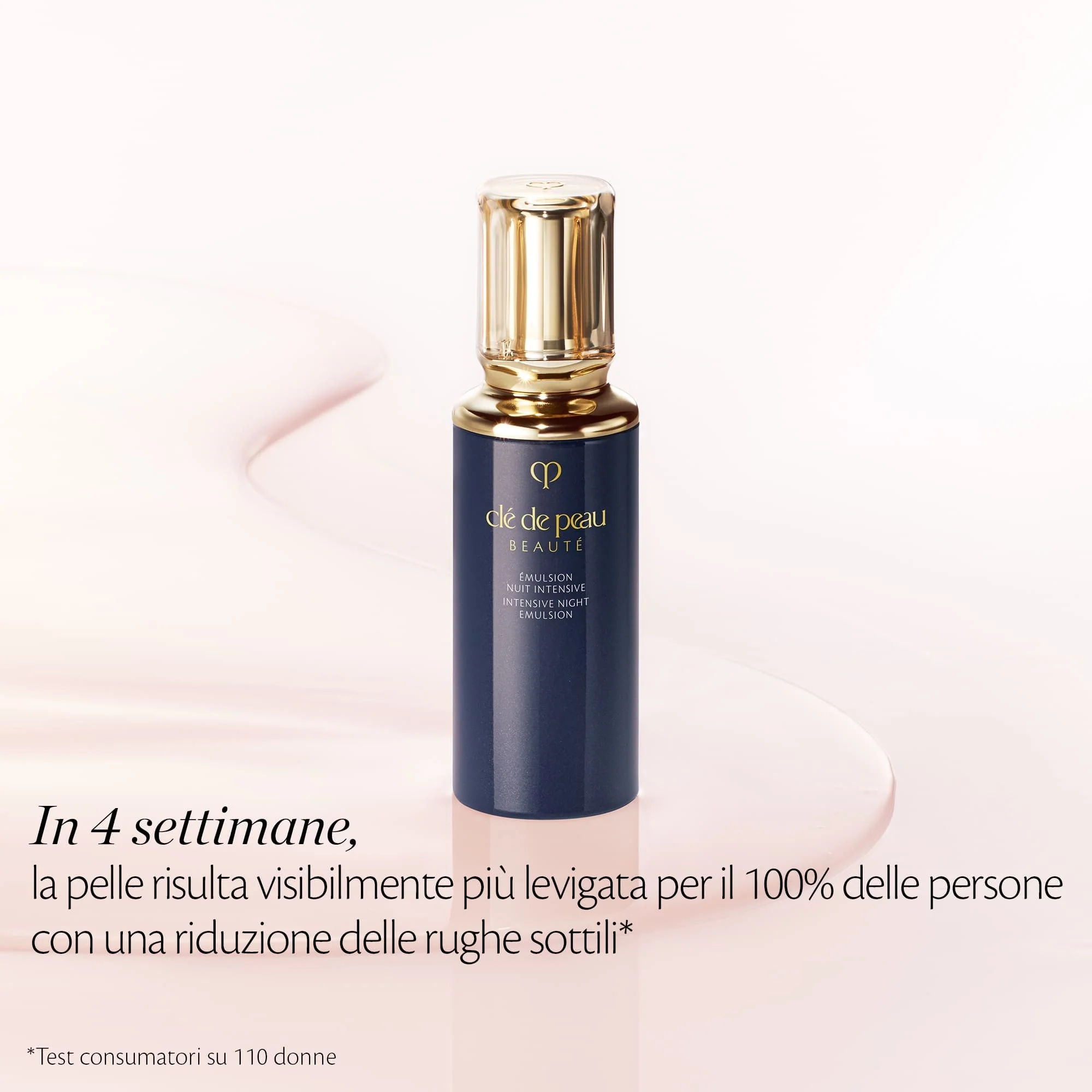 Key Radiance Care Intensive Night Emulsion - Fuktighetsgivende ansiktsvæske, Første tegn på ansiktsvæske