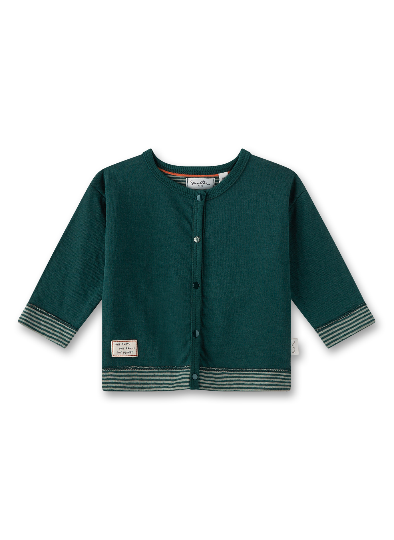 Jungen-Sweatjacke Grün