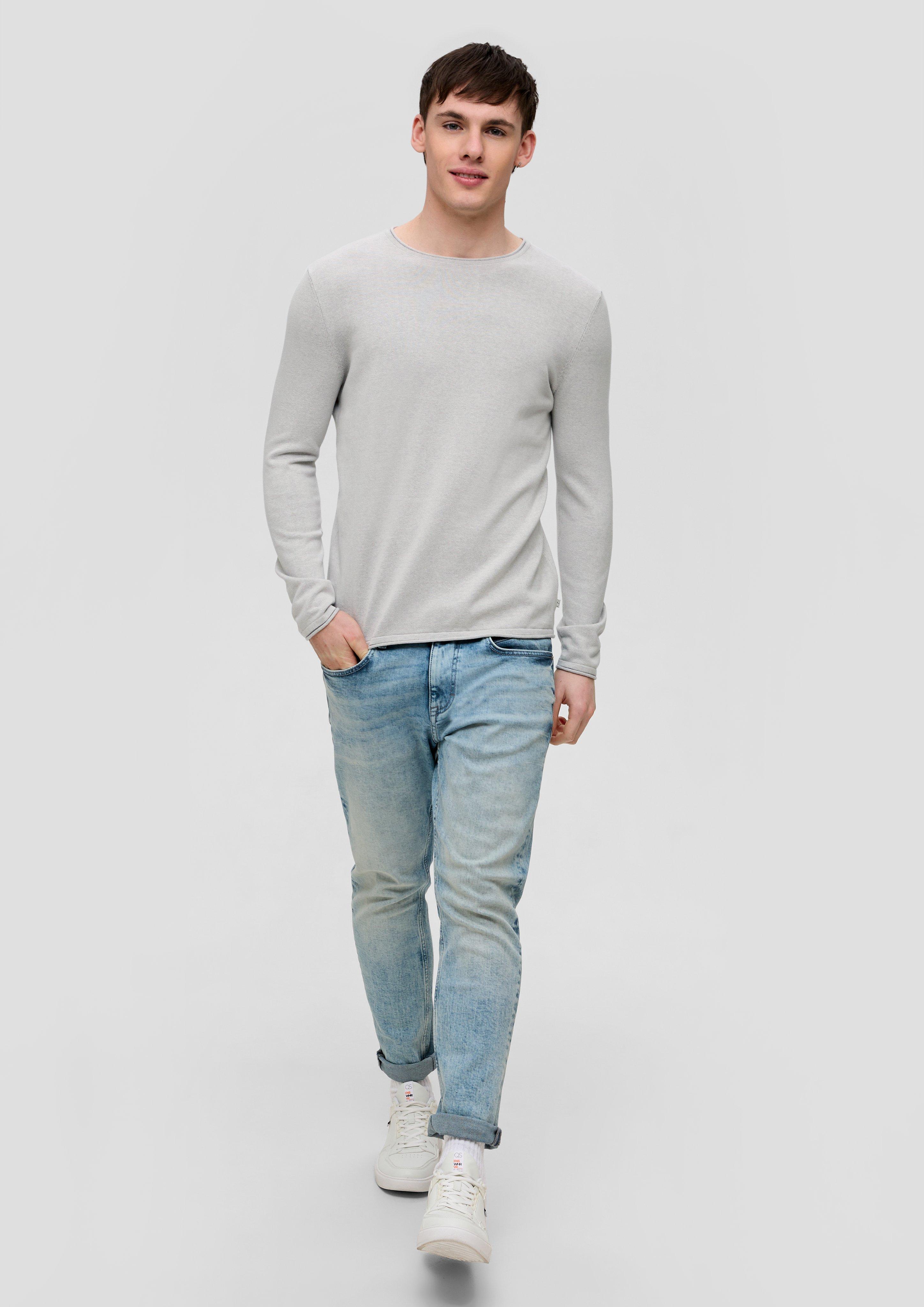 Strickpullover mit Rollsaum  2145181-90W0