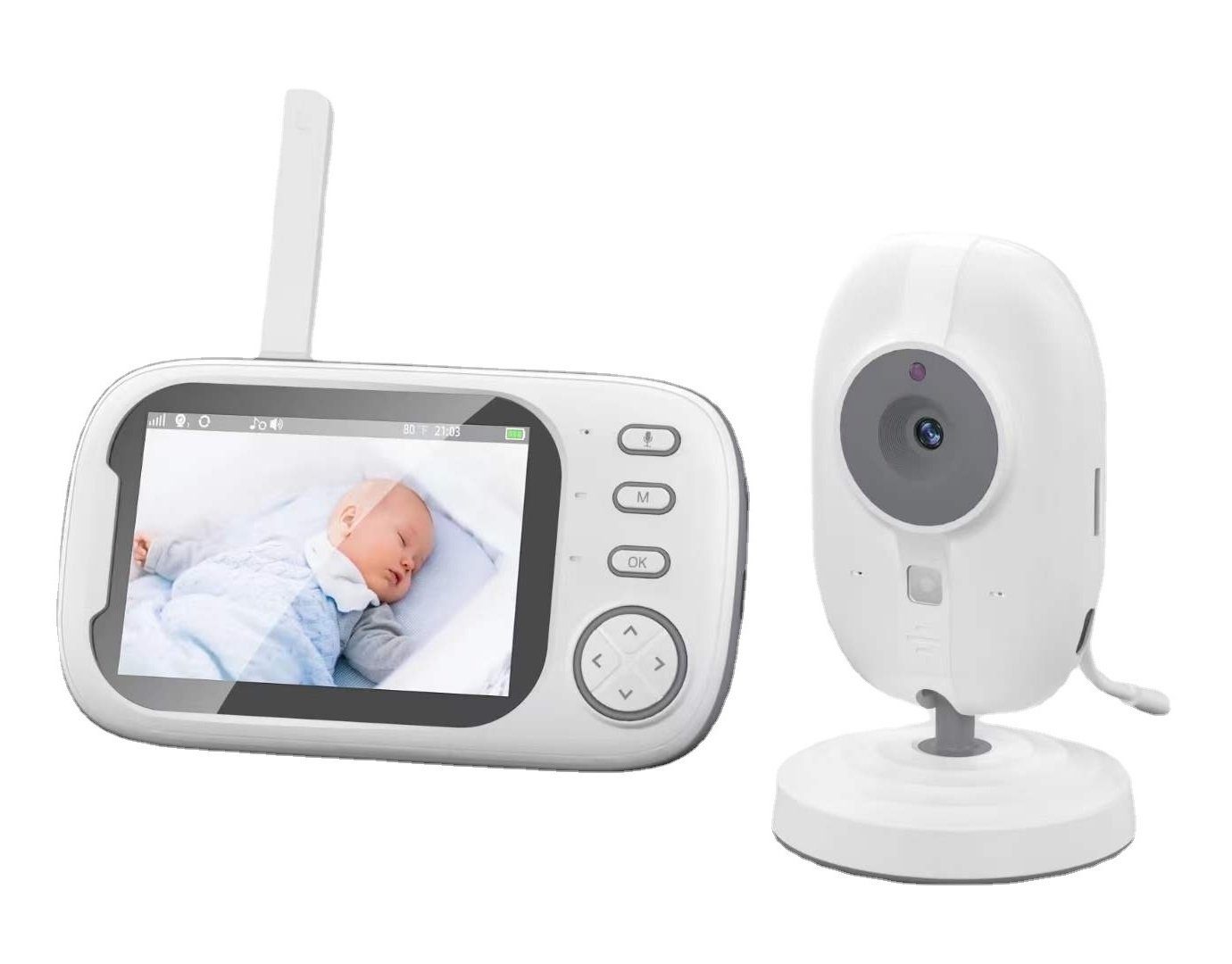 Hikeren Babyphone Babymonitor,Babyphone mit Kamera 3.5