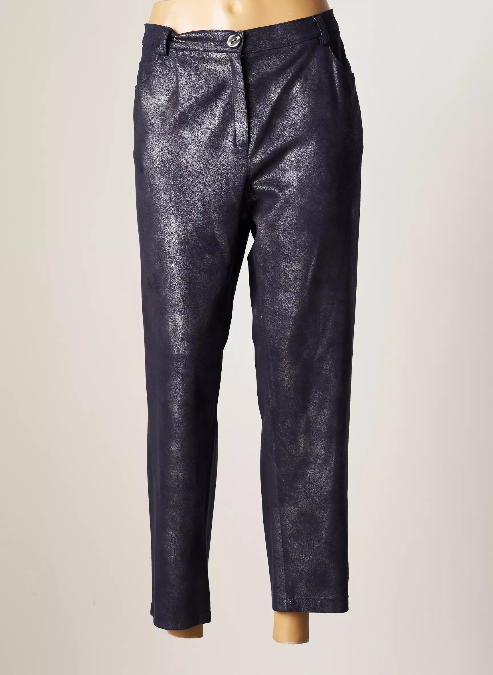 Jumfil Pantalons Droits Femme couleur bleu