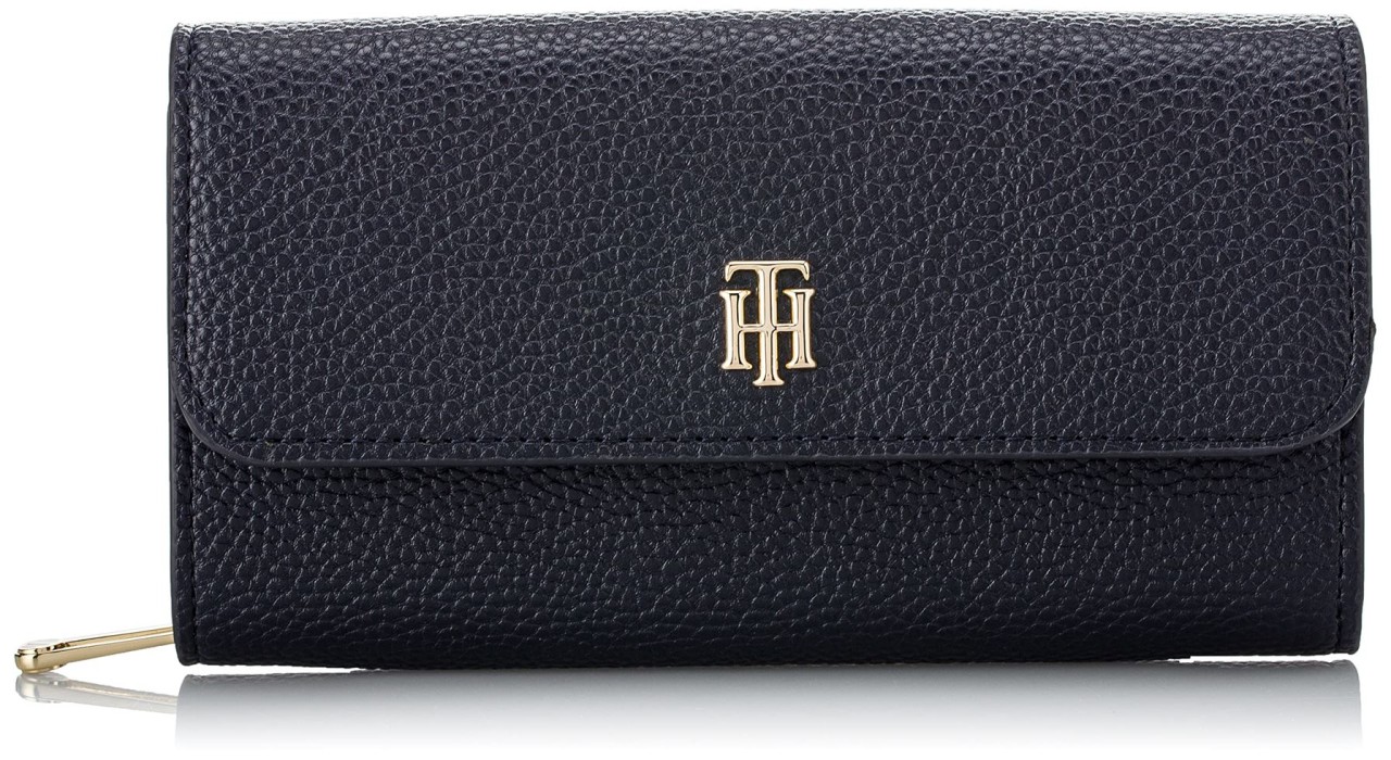 TOMMY HILFIGER Handtaschen blau TH ELEMENT LRG FLAP WALLET CORP