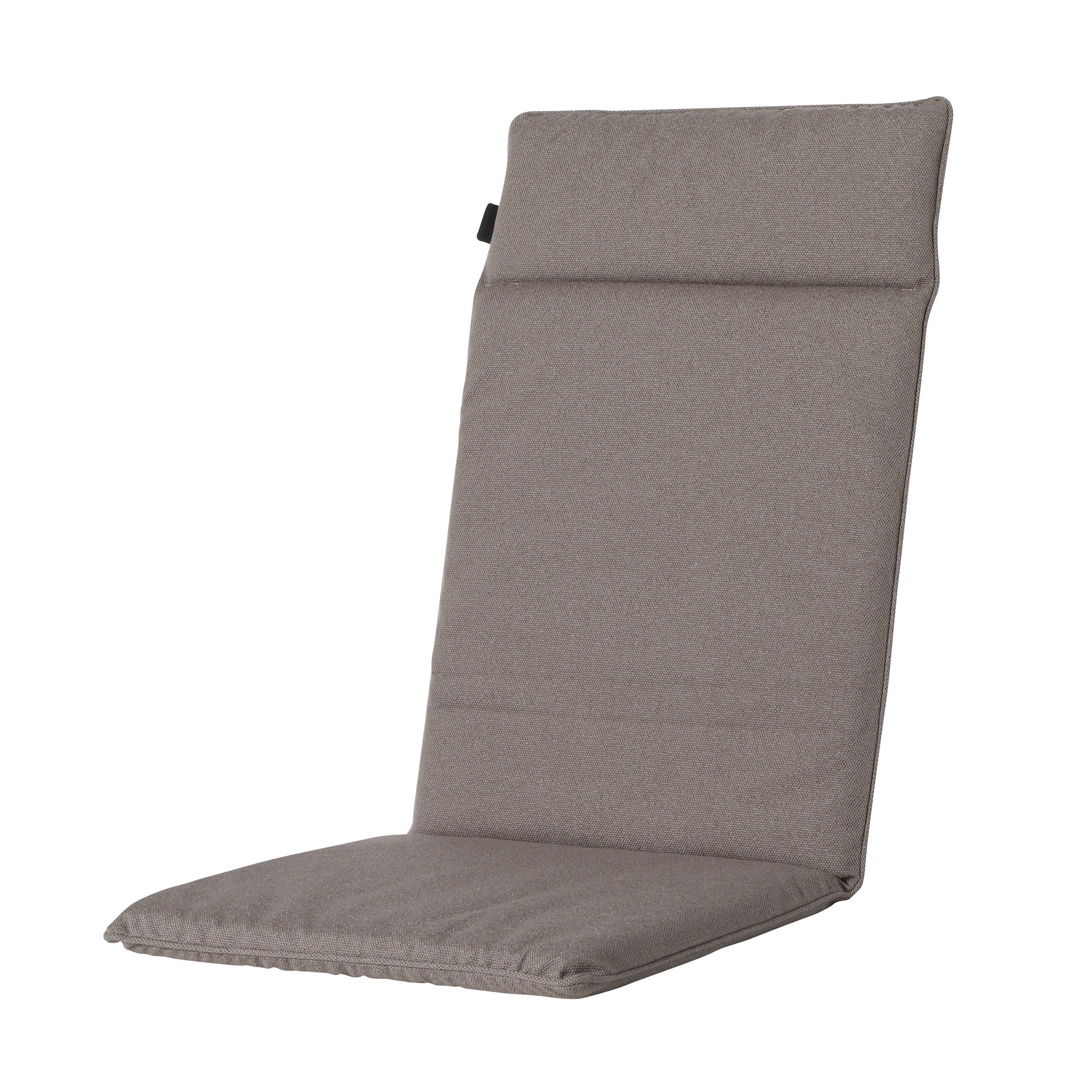 Madison Outdoor Manchester Taupe 120 x 50 Kissen mit hoher Rückenlehne