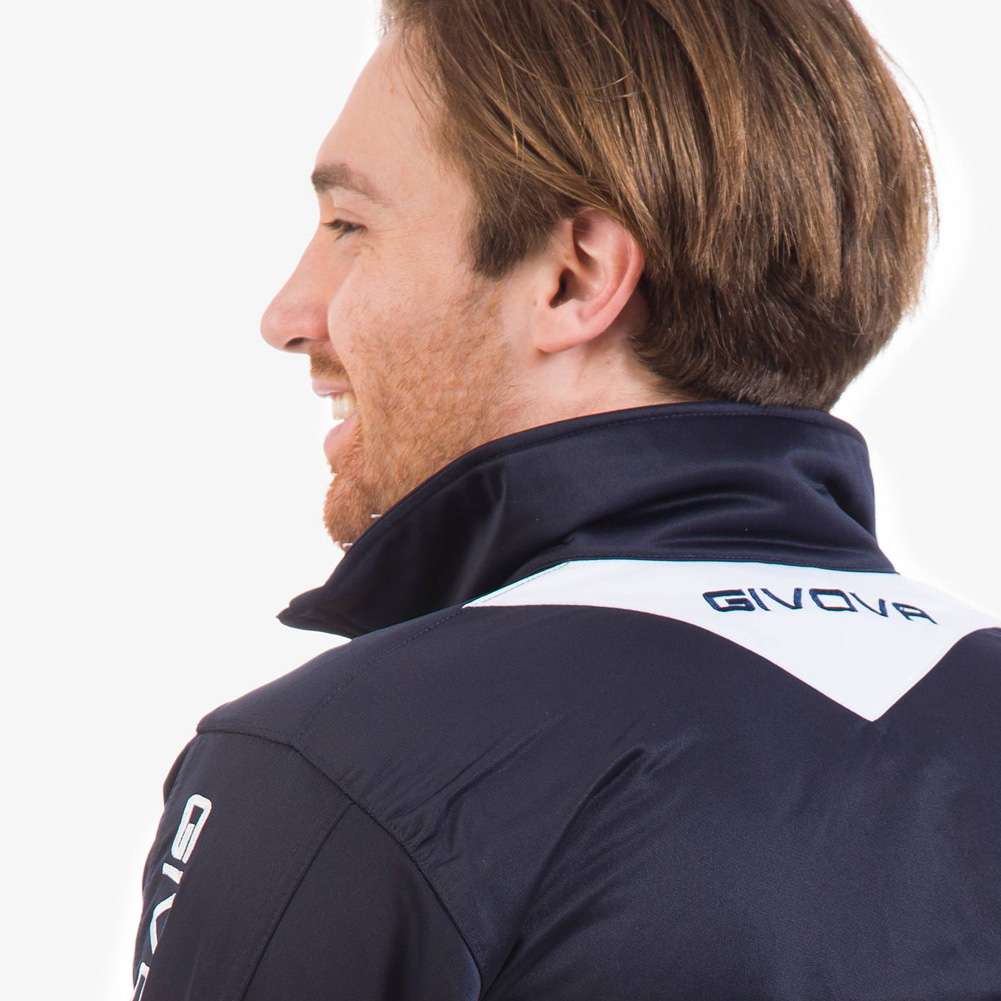 Givova Tuta Visa Trainingsanzug navy/weiß