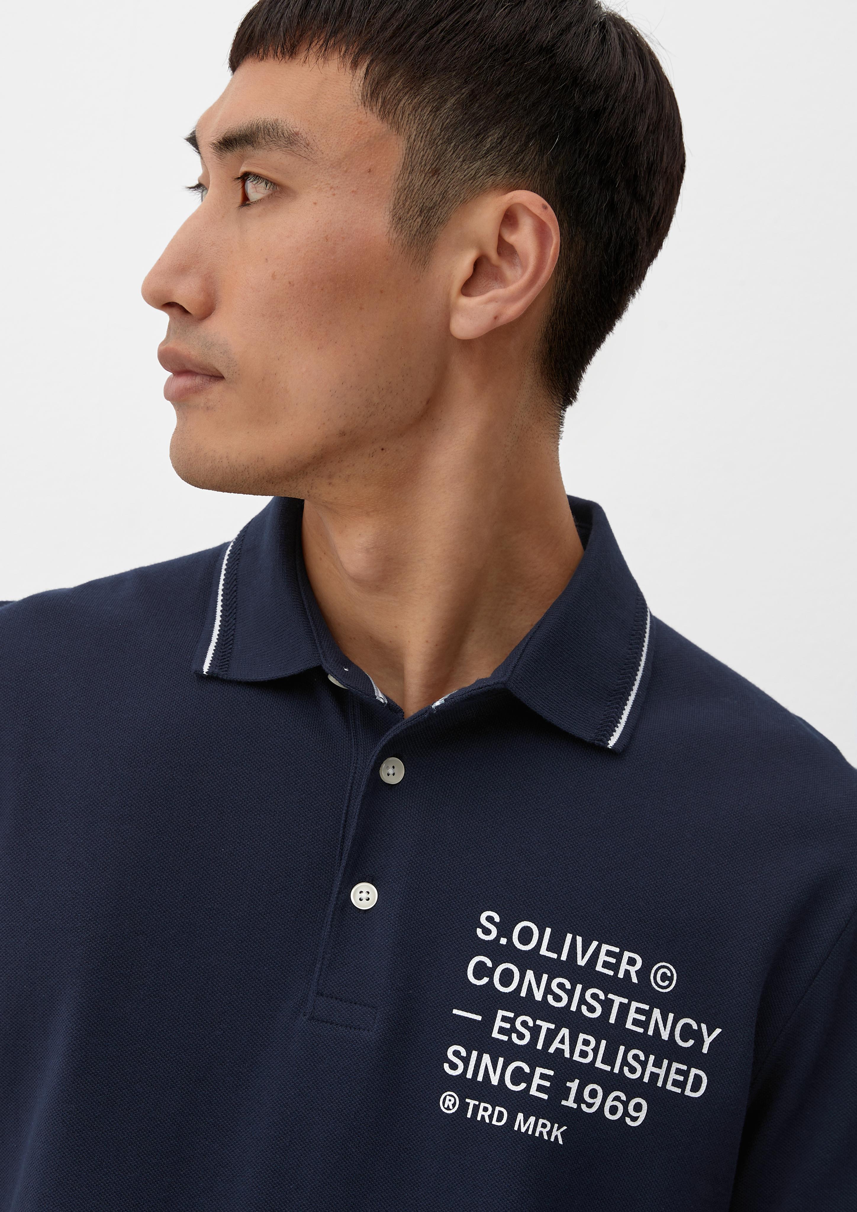 Poloshirt mit Piquéstruktur  2129835-5955