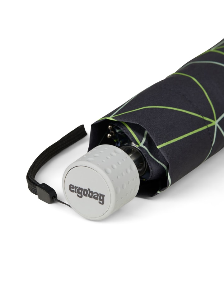 Ergobag Regenschirm CyBär Race in Schwarz günstig kaufen onesize