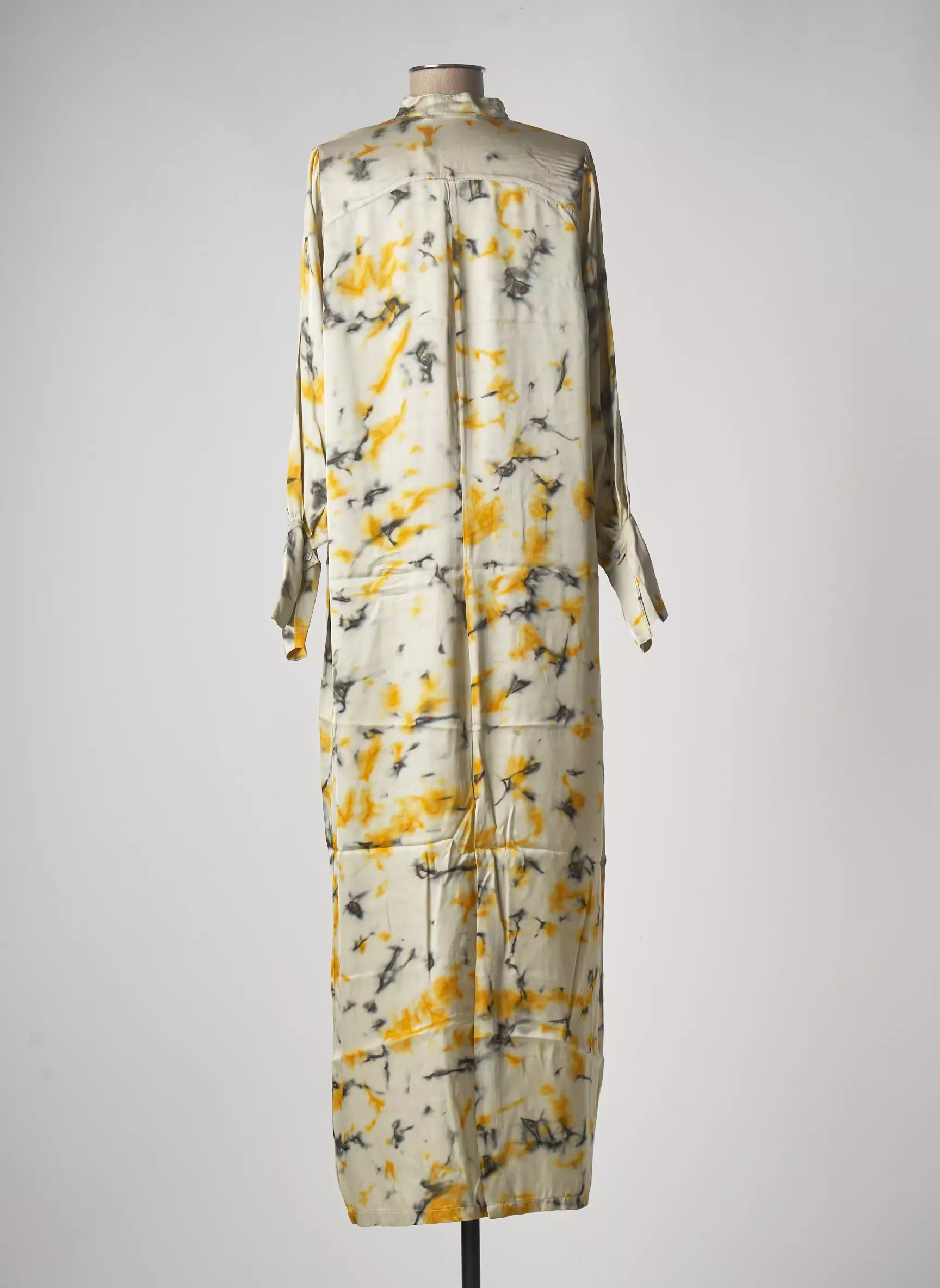Rabens Saloner Robes Longues Femme couleur jaune