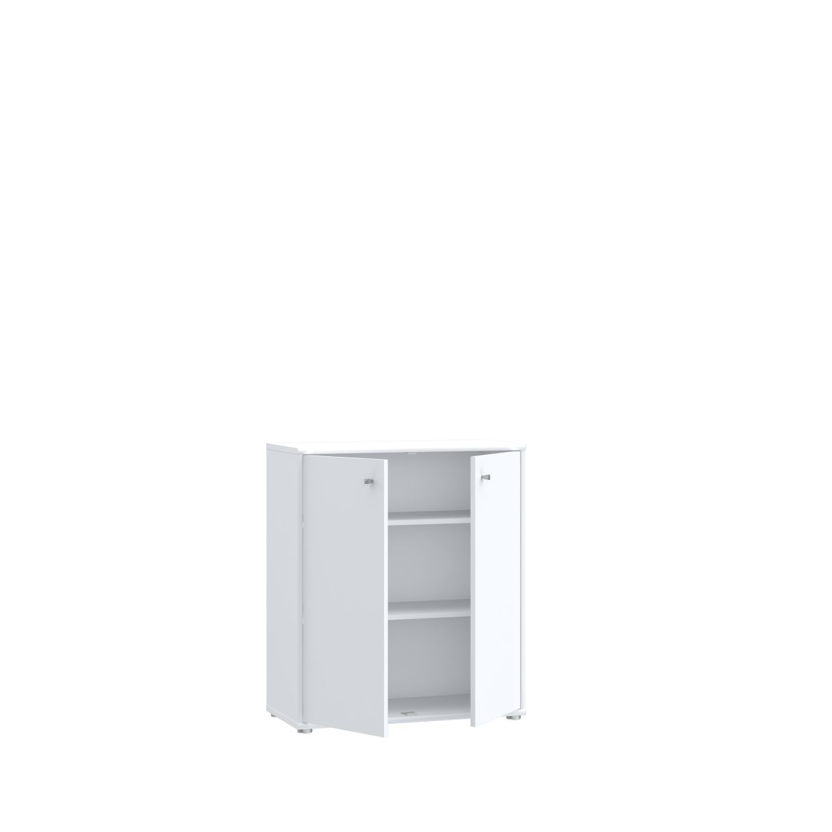 Türen-Kommode Tempra2 weiß 73,7 cm
