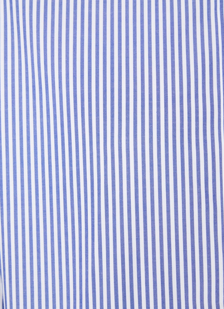 Ralph Lauren blouse with stripe print and logo embroidery